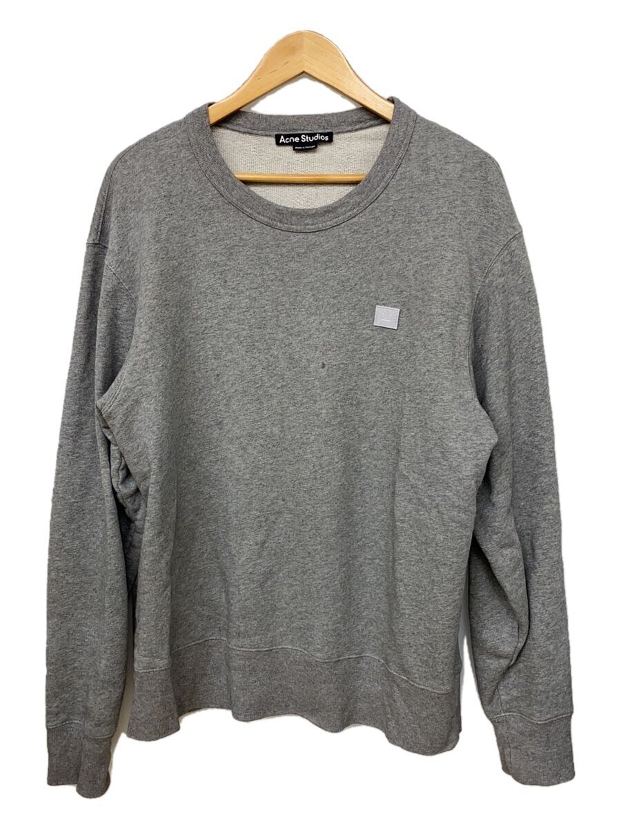 【中古】Acne Studios(Acne)◆スウェット/レギュラーフィット/L/コットン/GRY/fa-ux-swea000089【メンズウェア】