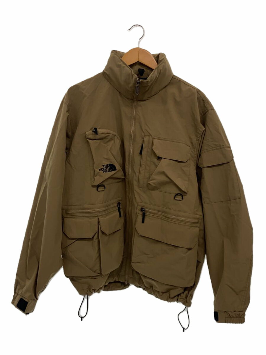 【中古】THE NORTH FACE◆ナイロンジャケット/L/ナイロン/BEG/無地/NP72430【メンズウェア】