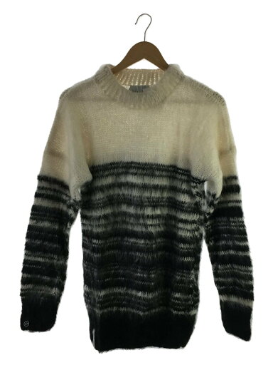 【中古】aka six×FRAGMENT DESIGN/scrap hand knit juセーター(厚手)/L/モヘア【メンズウェア】 【中古】aka six×FRAGMENT DESIGN/scrap hand knit juセーター(厚手)/L/モヘア【メンズウェア】