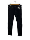 【中古】TAKAHIROMIYASHITA TheSoloist.◆ボトム/30/コットン/BLK【メンズウェア】