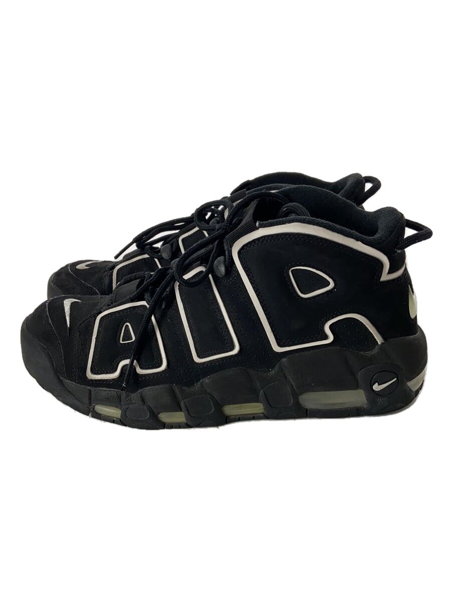 NIKE◆AIR MORE UPTEMPO/エアモアアップテンポ/ブラック/414962-002/27cm/BLK