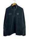 【中古】PUMA◆トップス/XL/ポリエステル/BLK/無地/ハーフジップ【メンズウェア】