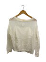 【中古】SNIDEL◆ニット・セーター(薄手)/FREE/ナイロン/WHT/無地/SWNT244039【レディースウェア】(4)