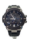 【中古】CASIO◆ソーラー腕時計・G-SHOCK/アナログ/ラバー/BLK/BLK【服飾雑貨他】(2)