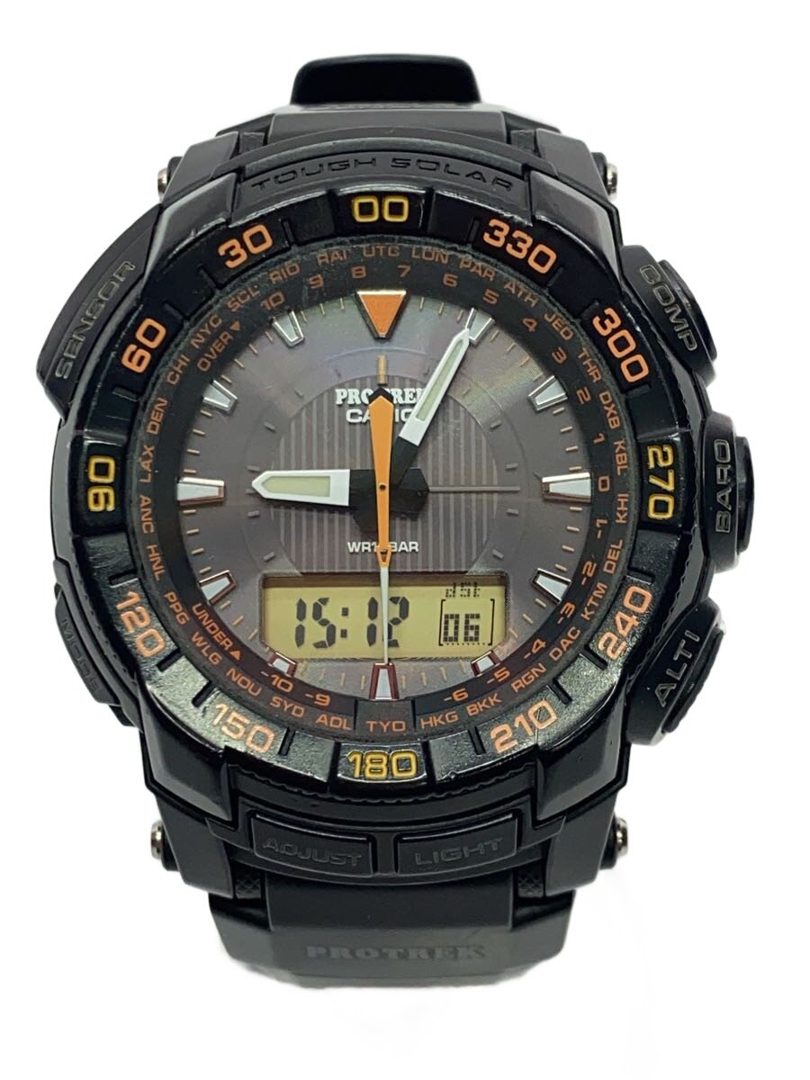 【ブランド】CASIO 【ブランドカナ】カシオ 【型番】 【程度】B 【サイズ】 【メインカラー】ブラック 【素材・生地】ラバー 【キーワード】　　 2026/01/27 セカンドストリート小田部店【1906】【中古】CASIO◆ソーラー腕時計・PROTREK/デジアナ/ラバー ブランド CASIO 型番 カラー ブラック 柄 素材・生地 ラバー>色・素材について サイズ >サイズ表示について 実寸（cm） 【腕時計】 ケース縦：4.5 / ケース横：4 / 文字盤縦：3.2 / 文字盤横：3.3 / ケースの厚さ：1.2 / バンド幅：2 / 手首周り：/ 【その他】 その他サイズ：/ 商品は　セカンドストリート小田部店の店頭にて販売しております。商品に関するお問合わせは、お電話(TEL:092-832-3201)にて、問合わせ番号：2319065908694をお伝えください。 配送方法やお支払い方法に関するお問い合わせは、サポートセンターまでご連絡をお願いします。 ※お電話の対応は営業時間内のみとなります。お問い合わせフォームでお問い合わせの際はご注文番号をご記入下さい