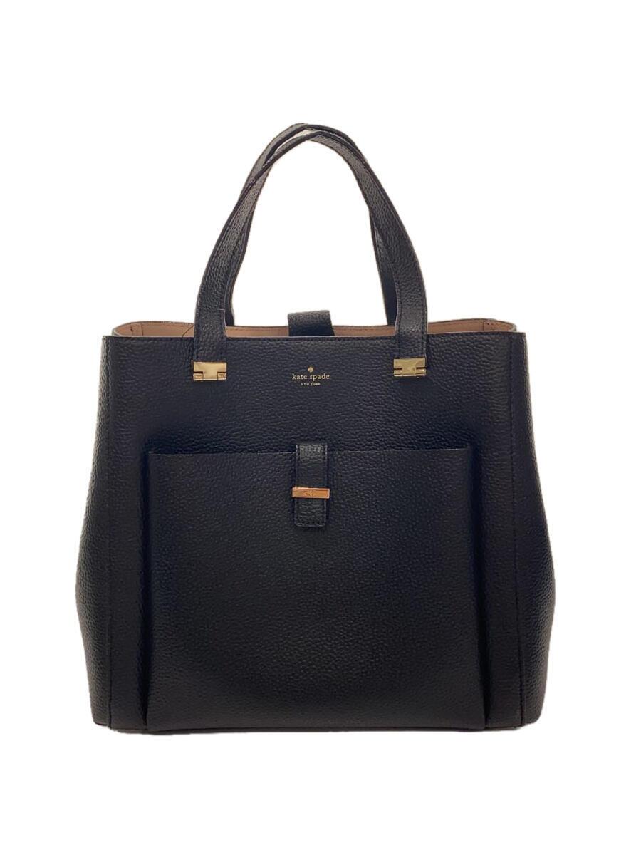 KATE SPADE - 【中古】kate spade new york◆ショルダーバッグ/レザー/BLK/PXRU7346【バッグ】