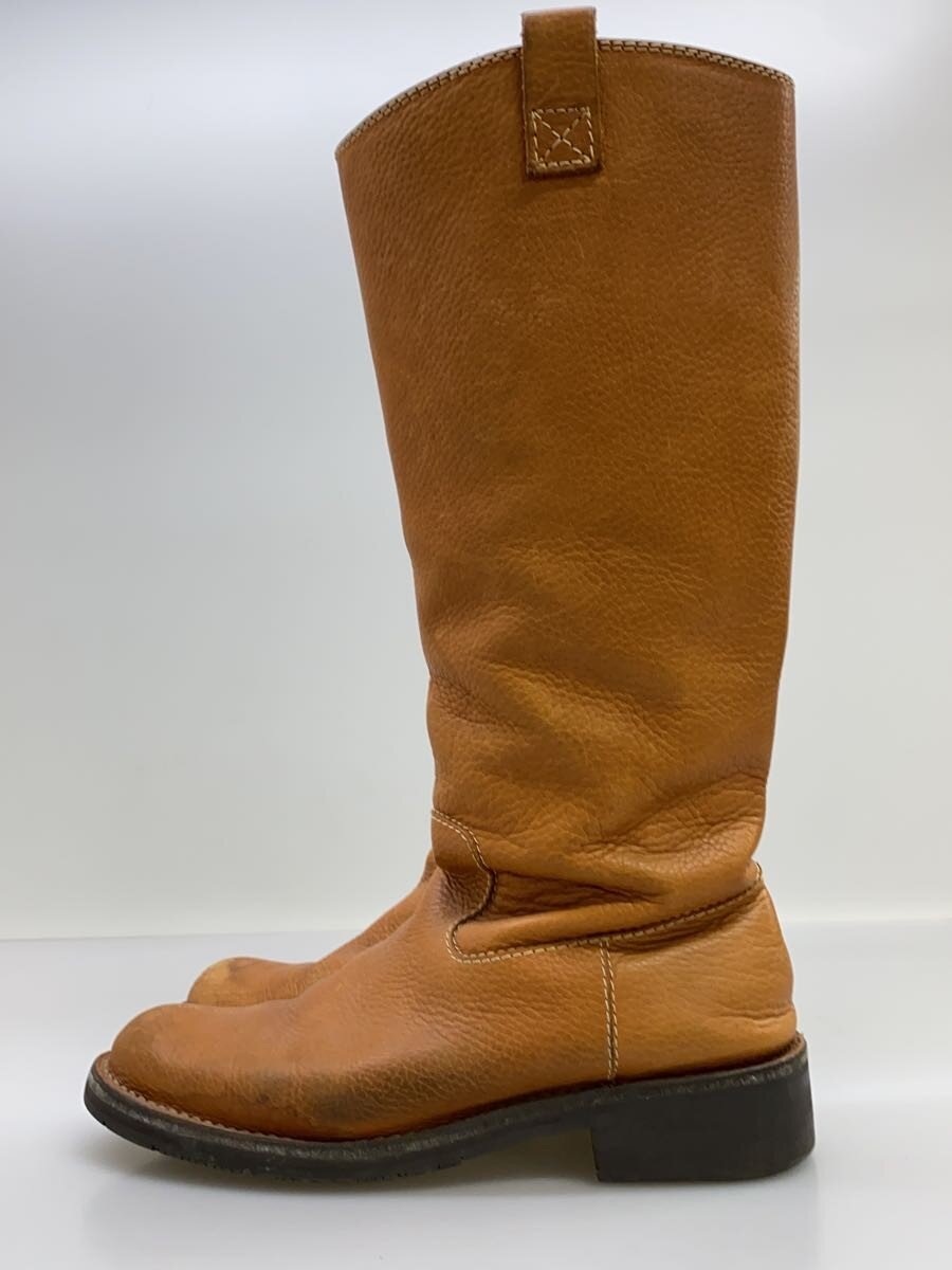 【中古】REGAL◆ペコスブーツ/23.5cm/BRW/レザー/7878/【シューズ】
