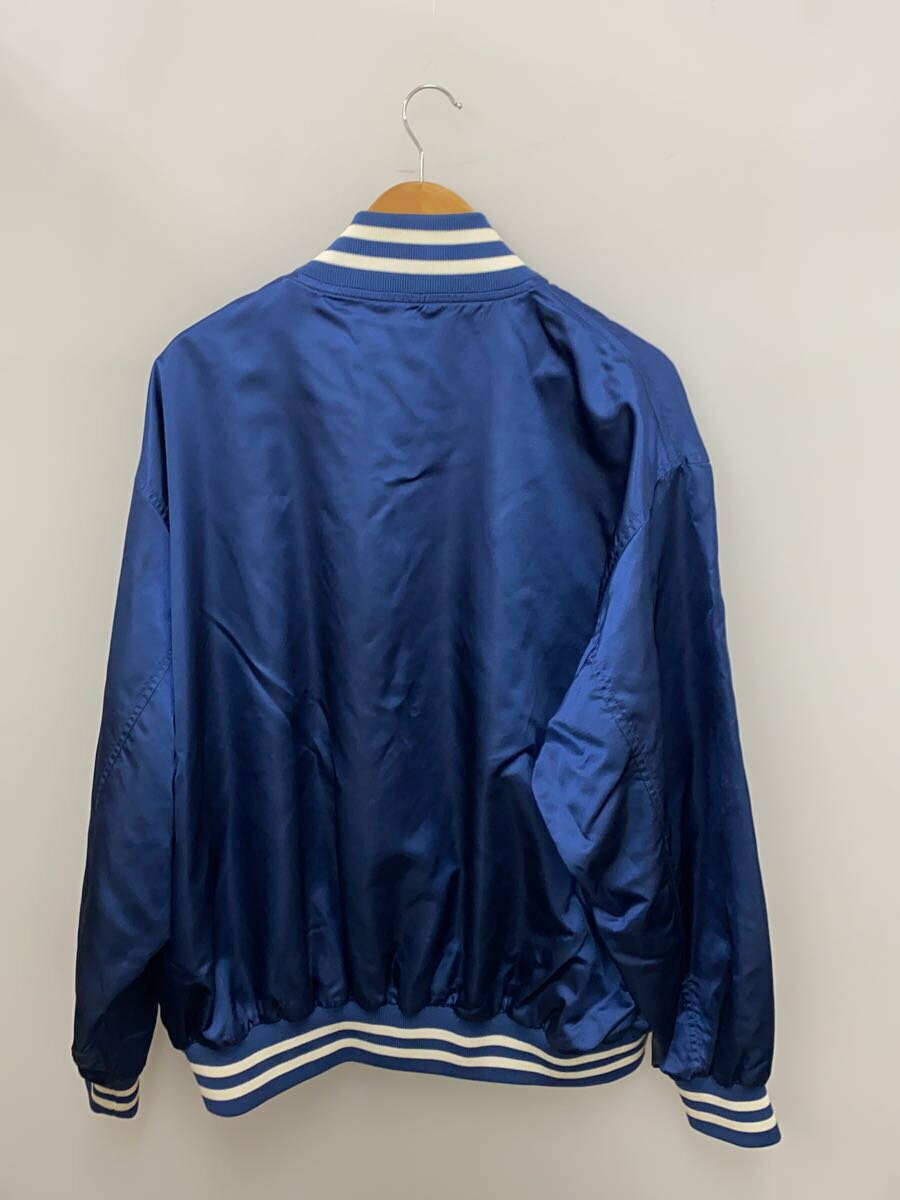 【中古】Keboz◆スタジャン/XL/ナイロン/BLU【メンズウェア】