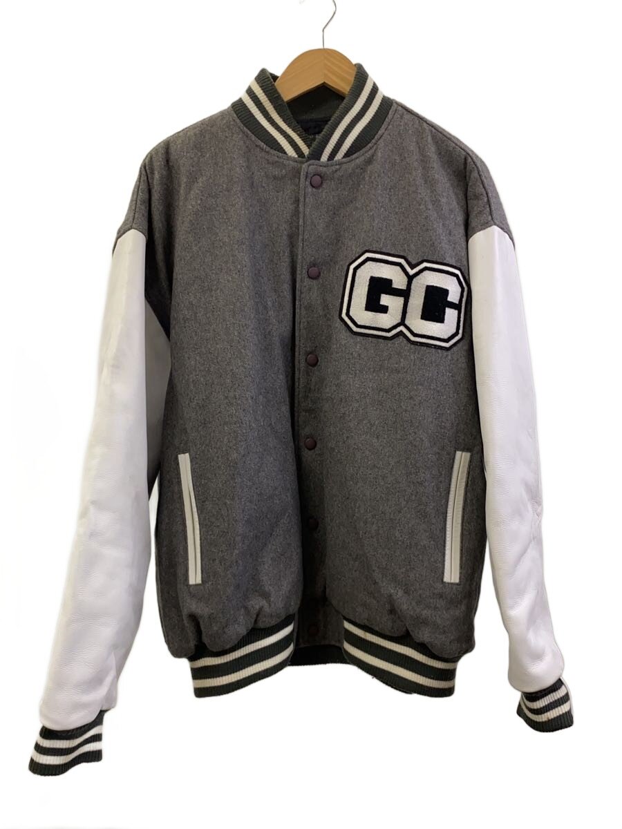 【中古】GDC(GRAND CYANION)◆スタジャン/XL/アクリル/GRY【メンズウェア】