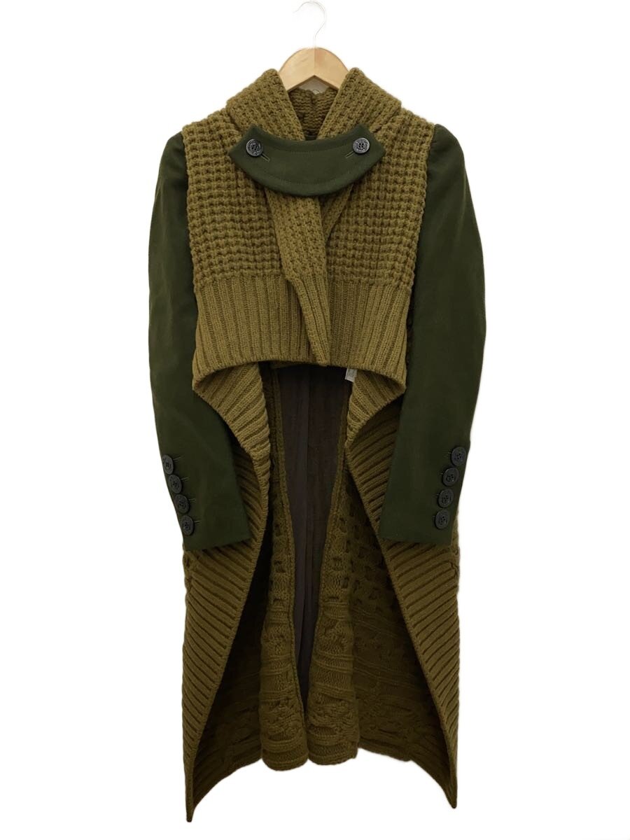 楽天市場】sacai（カラーカーキグリーン）（コート・ジャケット