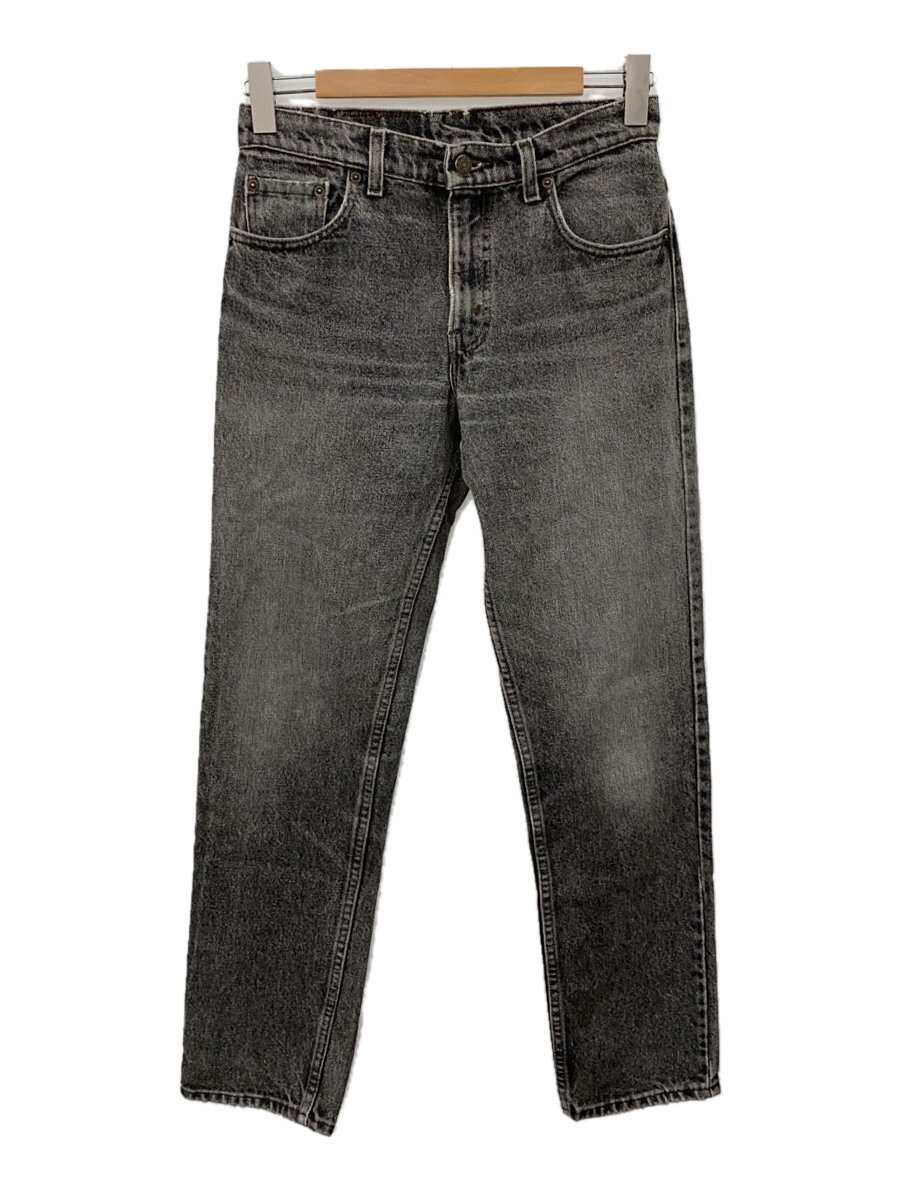 【中古】Levi’s◆90s~/ストレートパンツ/30/コットン/BLK/無地/505-4858【メンズウェア】