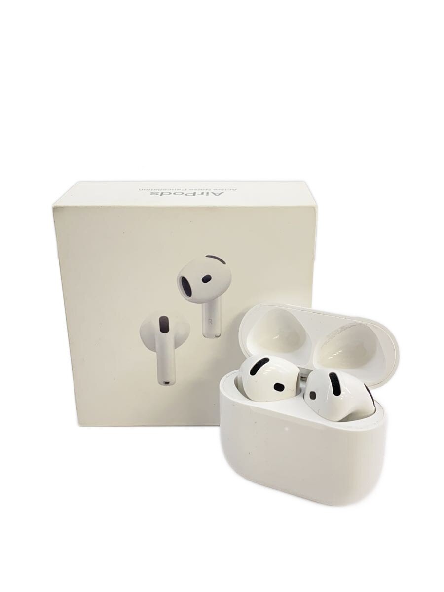 【中古】Apple◆イヤホン AirPods 4 アクティブノイズキャンセリング搭載モデル MXP93J/A//【家電・ビジュアル・オーディオ】