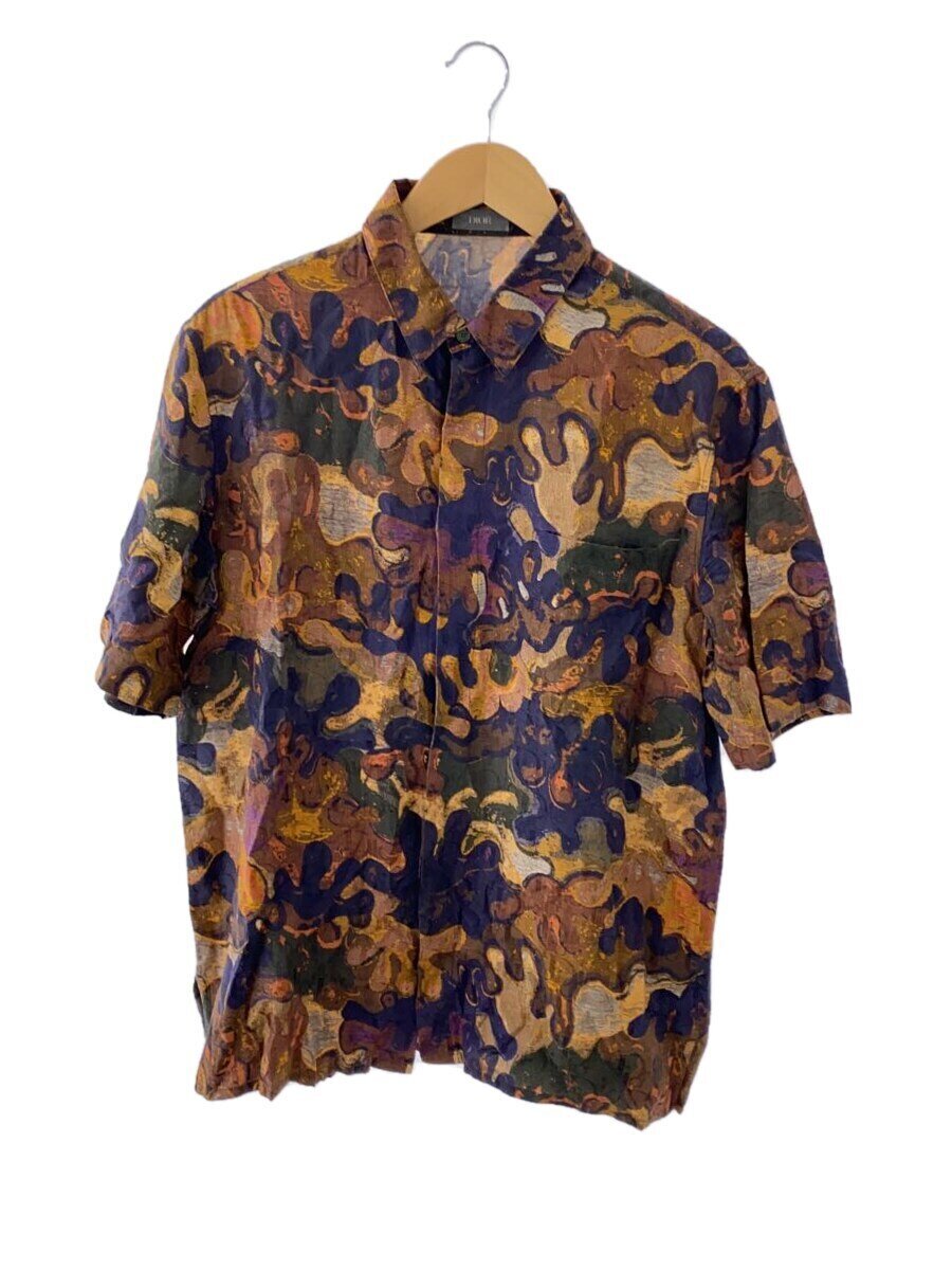 Christian Dior◆×Peter Doig/半袖シャツ/--/シルク/マルチカラー/総柄/033C508A5436/ディオール//