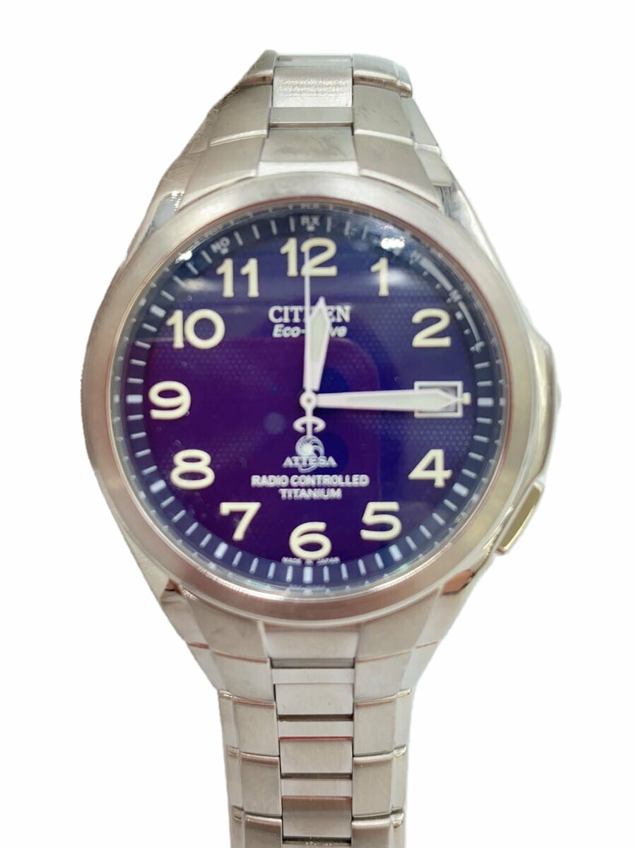 美品 CITIZEN シチズン アテッサ H410 ネイビー ソーラー メンズ 楽天市場】シチズン h410の通販