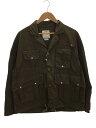 【中古】visvim◆21SS/MINTO HUNTING JKT/OLIVE/ハンティングジャケット/3/コットン/KHK【メンズウェア】