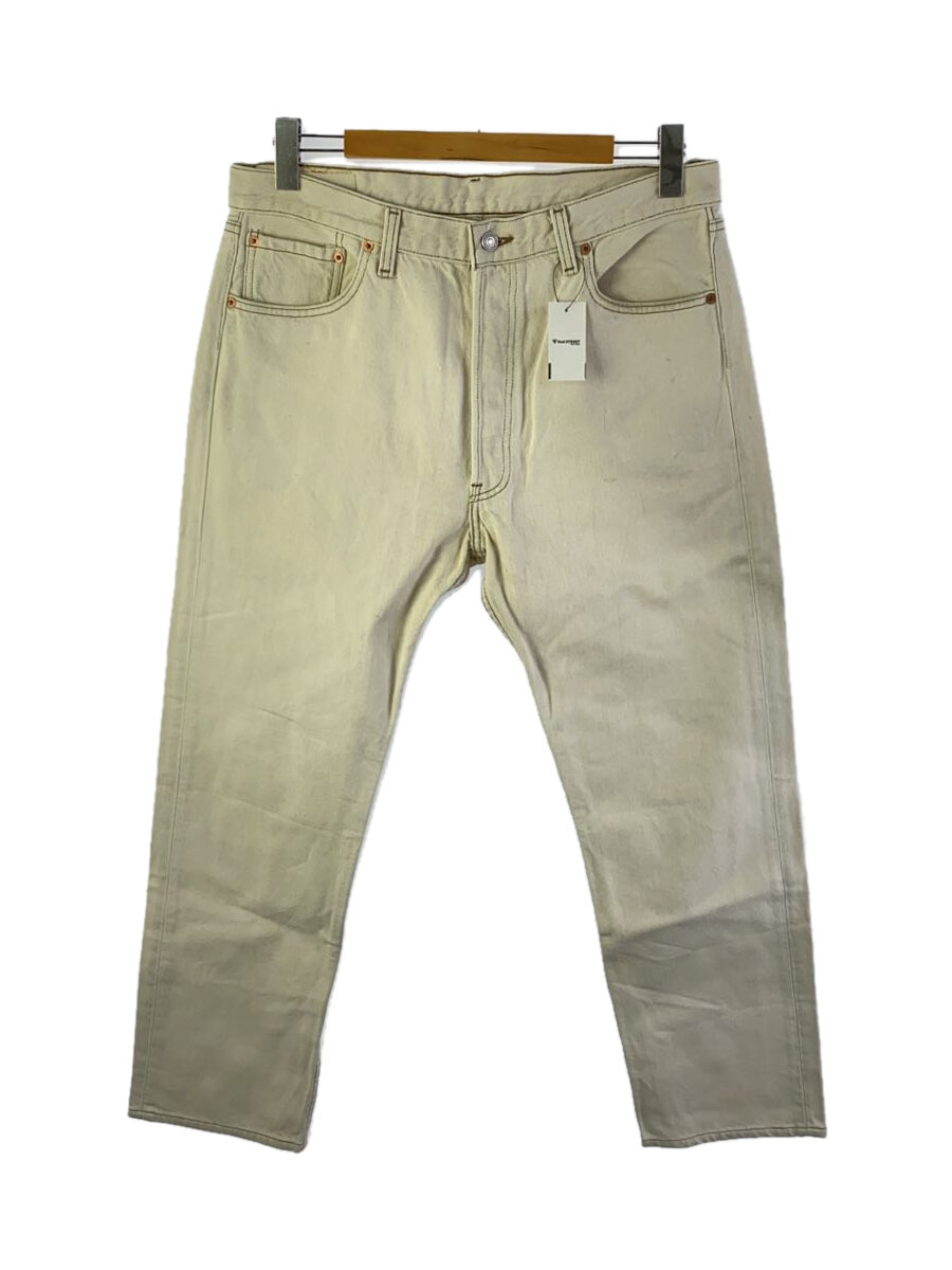【中古】Levi’s◆ボトム/36/コットン/WHT/無地/501【メンズウェア】