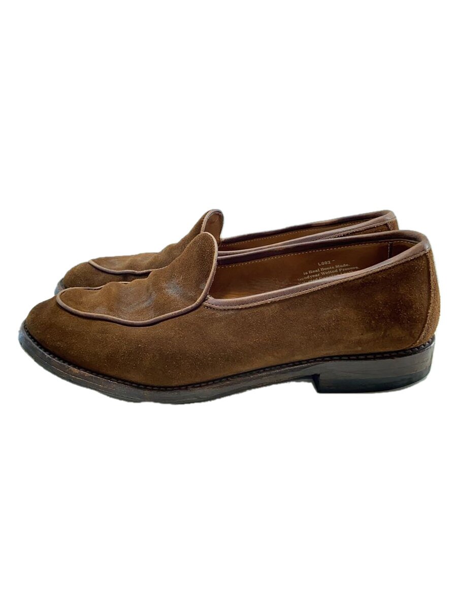 【中古】BROTHER BRIDGE◆BENDEL/SNUFF/ローファー/US8.5/BRW/スウェード/L002【シ...