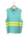 【中古】STUSSY◆ニットベスト(厚手)/M/アクリル/ブルー【メンズウェア】(4)