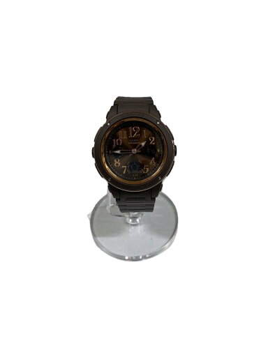【中古】CASIO◆クォーツ腕時計・Baby-G/デジアナ/ラバー/BRW/BRW【服飾雑貨他】 【中古】CASIO◆クォーツ腕時計・Baby-G/デジアナ/ラバー/BRW/BRW【服飾雑貨他】