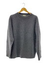 【中古】DRIES VAN NOTEN◆ニット・セーター(薄手)/M/ウール/GRY/無地//【メンズウェア】(4)