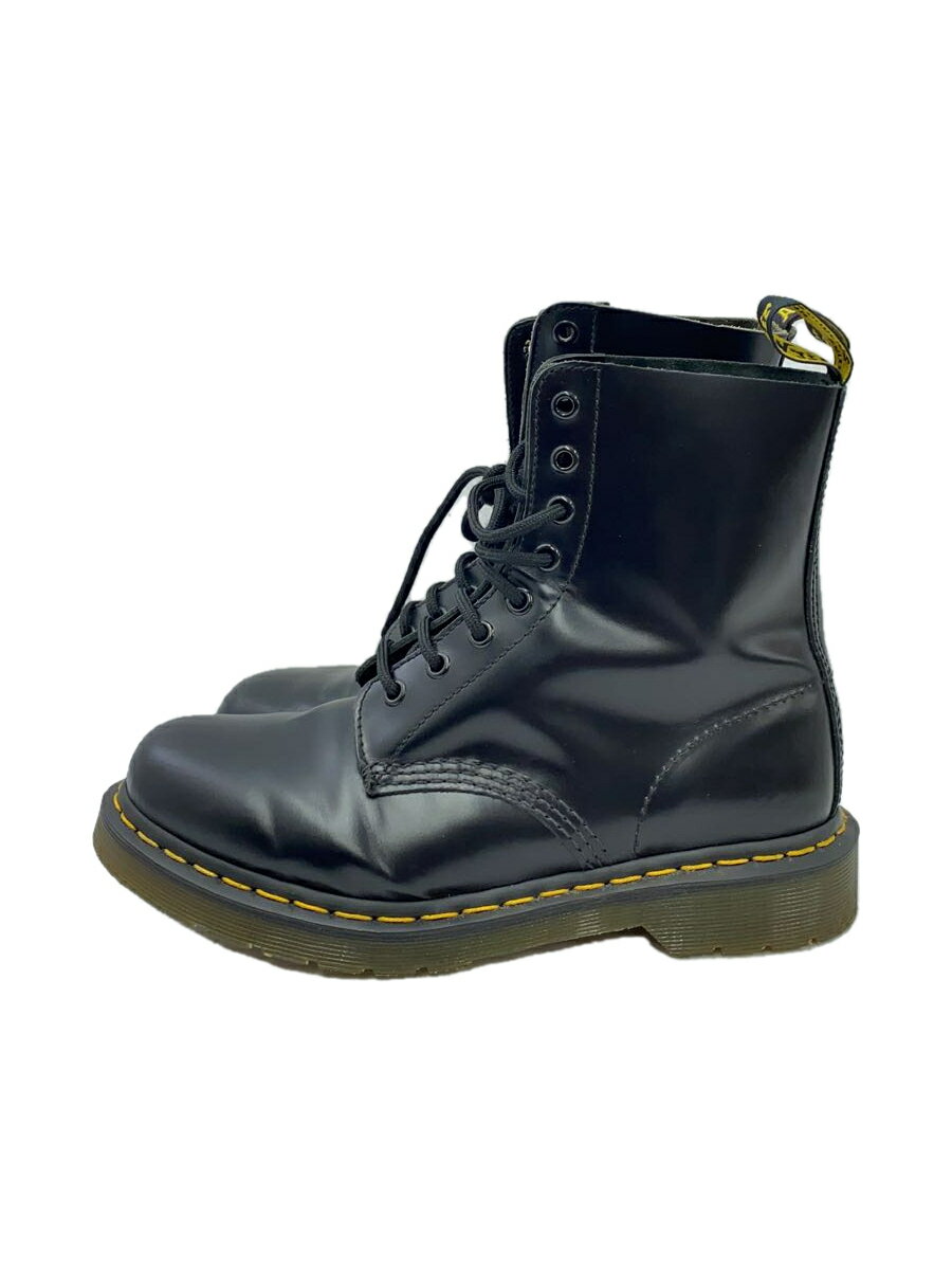 【中古】Dr.Martens◆ブーツ/UK6/BLK/レザー【シューズ】