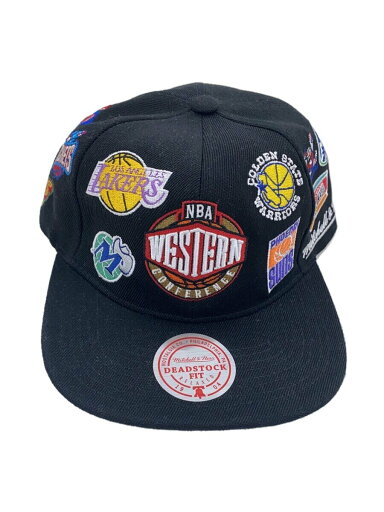 【中古】mitchell&ness◆キャップ/--/コットン/BLK/総柄/メンズ【服飾雑貨他】 【中古】mitchell&ness◆キャップ/--/コットン/BLK/総柄/メンズ【服飾雑貨他】