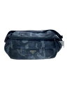 【中古】PRADA◆ヨゴレ/擦れ有/メッセンジャーバッグ/2VH991//ショルダーバッグ/ナイロン/NVY/カモフラ//【バッグ】(4)