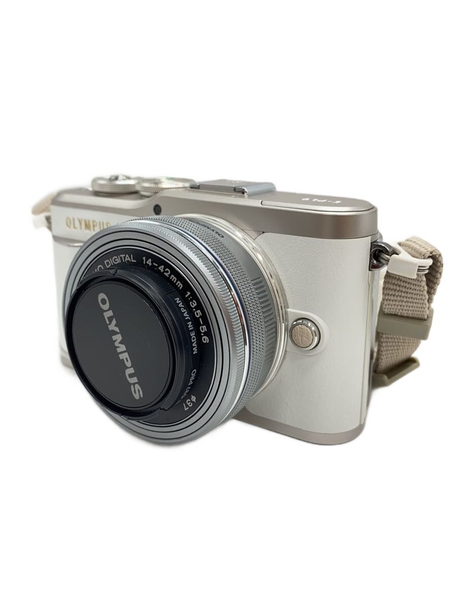 【中古】OM SYSTEM(OLYMPUS)◆デジタル一眼カメラ OLYMPUS PEN E-PL9 EZダブルズームキット [ホワイト]//【カメラ】