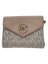 【中古】MICHAEL KORS◆CARMEN/2つ折り財布/キャンバス/レディース【服飾雑貨他】(4)