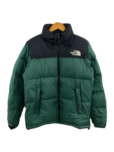 【中古】THE NORTH FACE◆NUPTSE JACKET_ヌプシジャケット/XL/ナイロン/GRN【メンズウェア】 【中古】THE NORTH FACE◆NUPTSE JACKET_ヌプシジャケット/XL/ナイロン/GRN【メンズウェア】