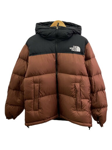 【中古】THE NORTH FACE◆NUPTSE HOODIE_ヌプシフーディー/L/ナイロン/BRW/無地【メンズウェア】 【中古】THE NORTH FACE◆NUPTSE HOODIE_ヌプシフーディー/L/ナイロン/BRW/無地【メンズウェア】