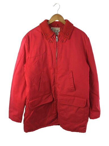 【中古】コート/--/--/RED/無地/【メンズウェア】 【中古】コート/--/--/RED/無地/【メンズウェア】