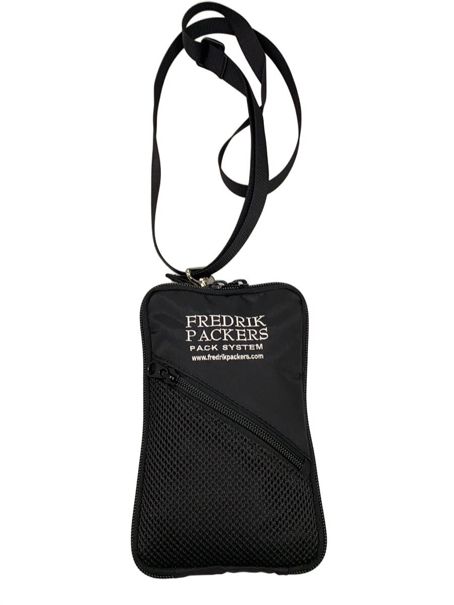 Rakuten - 【中古】FREDRIK PACKERS◆ショルダーバッグ/ナイロン/BLK//【バッグ】