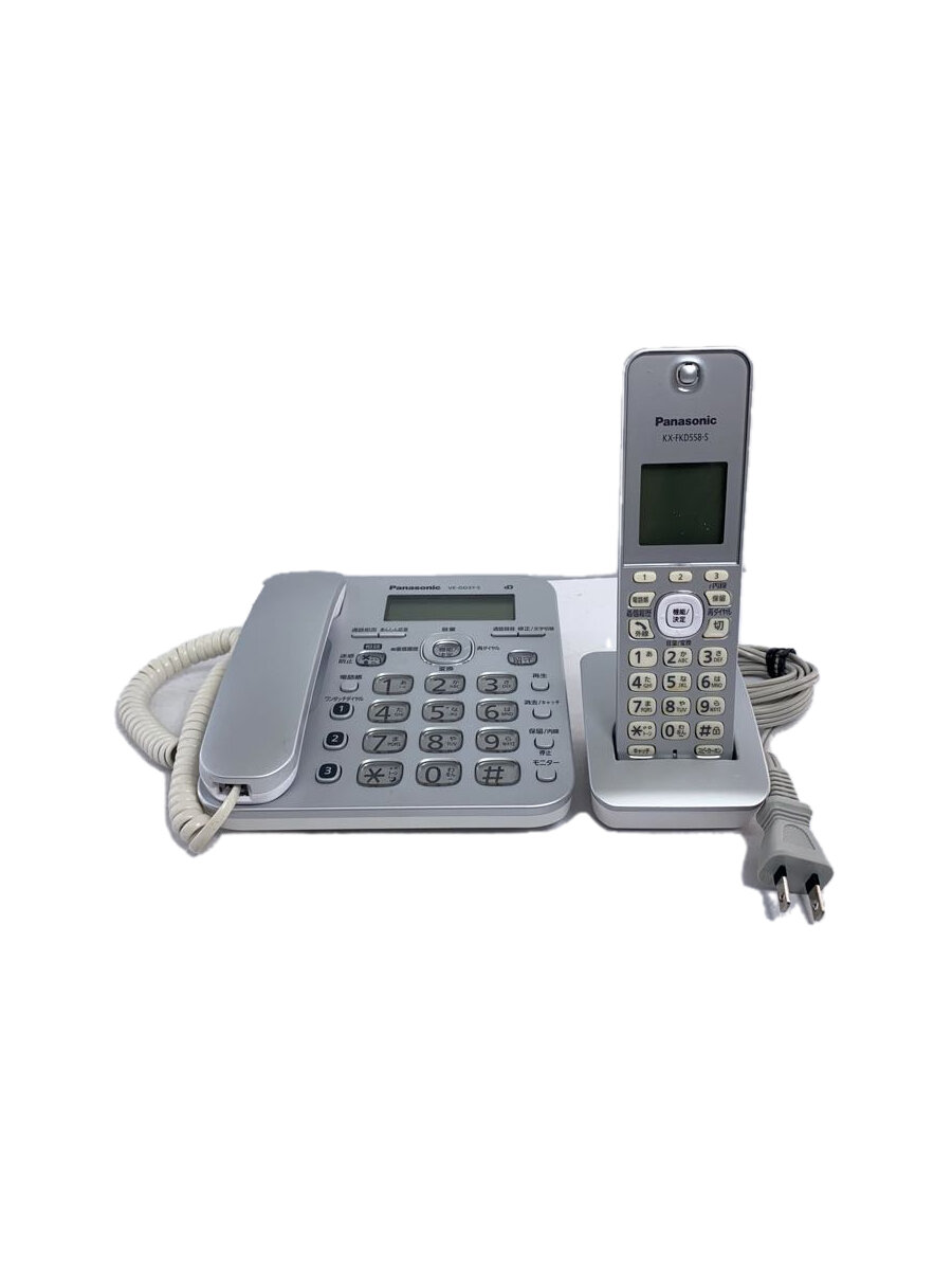 【中古】Panasonic◆電話機 VE-GD37DL-S【家電・ビジュアル・オーディオ】