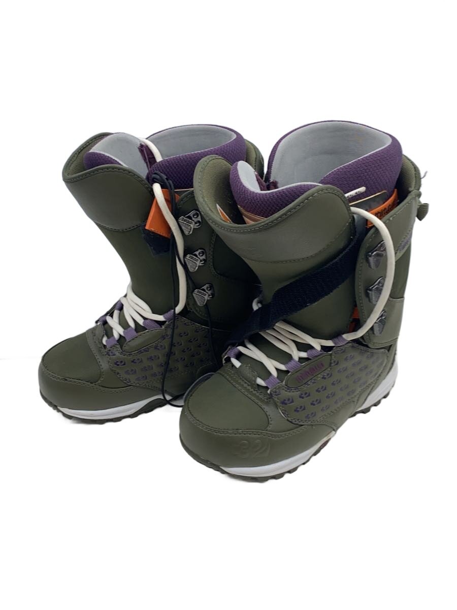 【中古】Thirty Two◆スノーボードブーツ/US7/KHK【スポーツ】