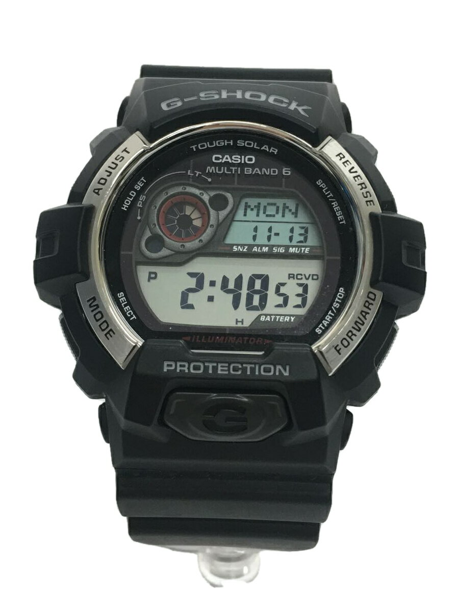 【中古】CASIO◆ソーラー腕時計・G-SH