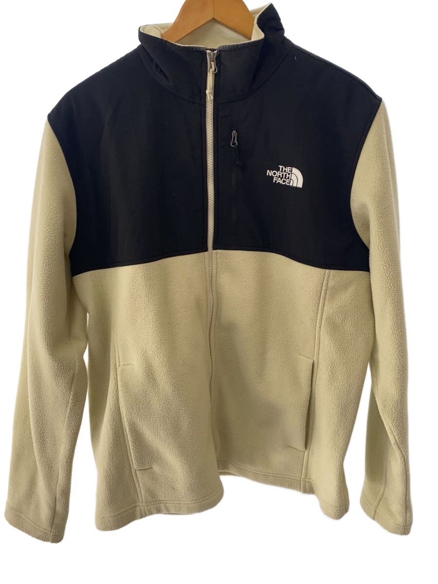 【中古】THE NORTH FACE◆フリースジャケット_NP52105Z/M/ポリエステル/ベージュ【メンズウェア】