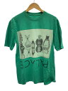 【中古】PALACE◆Tシャツ/M/コットン/GRN//【メンズウェア】