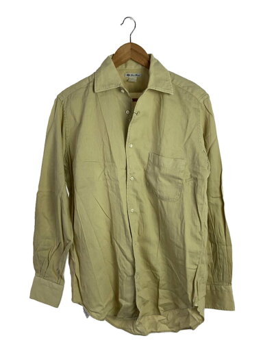 【中古】Loro Piana◆長袖シャツ/XS/コットン/IVO【メンズウェア】 【中古】Loro Piana◆長袖シャツ/XS/コットン/IVO【メンズウェア】