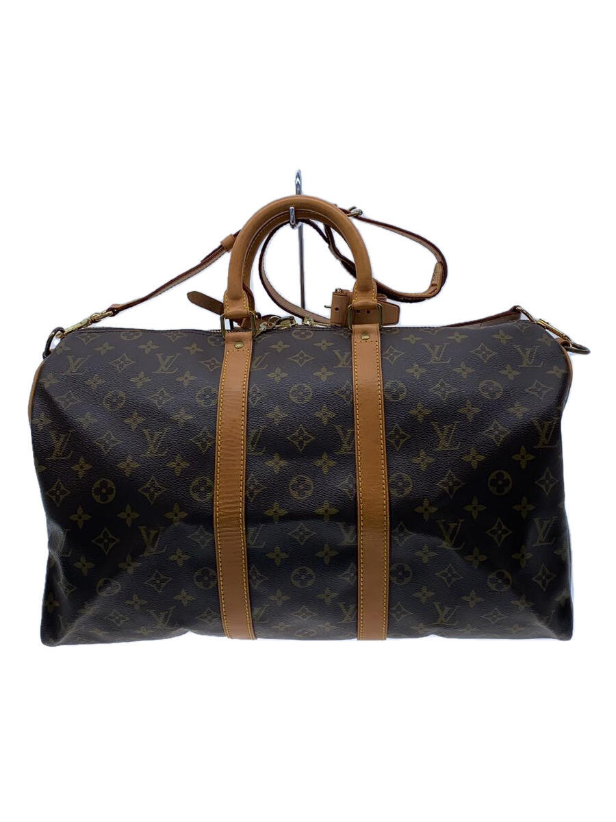 【ブランド】LOUIS VUITTON【ブランドカナ】ルイヴィトン【型番】M41418【程度】B【サイズ】【メインカラー】ブラウン【素材・生地】PVC（ビニール）【キーワード】　　2023/12/25セカンドストリート浜松天王店 【3448】【中古】LOUIS VUITTON◆キーポル・バンドリエール45_モノグラム・キャンバス_BRW/PVC/BRW【バッグ】ブランドLOUIS VUITTON型番M41418カラーブラウン柄素材・生地PVC（ビニール）>色・素材についてサイズ>サイズ表示について実寸【バッグ】 持ち手：34 / マチ：20 / 高さ：27 / 幅：45 【その他】 その他サイズ：/商品は　セカンドストリート浜松天王店の店頭にて販売しております。商品に関するお問合わせは、お電話(TEL:053-411-5225)にて、問合わせ番号：2334482720889をお伝えください。配送方法やお支払い方法に関するお問い合わせは、サポートセンターまでご連絡をお願いします。※お電話の対応は営業時間内のみとなります。お問い合わせフォームでお問い合わせの際はご注文番号をご記入下さい