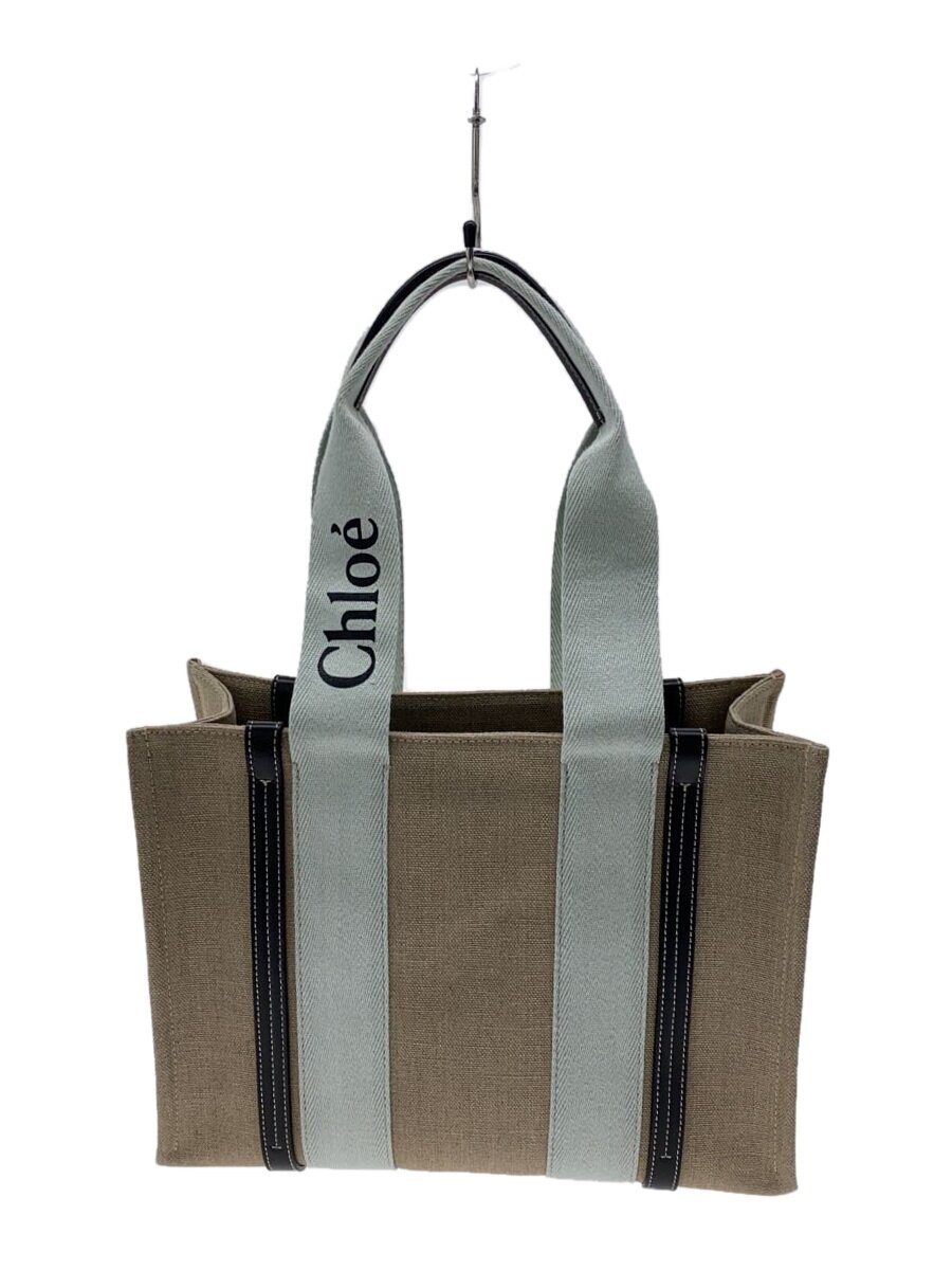 【中古】Chloe◆トートバッグ/キャンバス/BEG/CHC22US383H0242B//【バッグ】