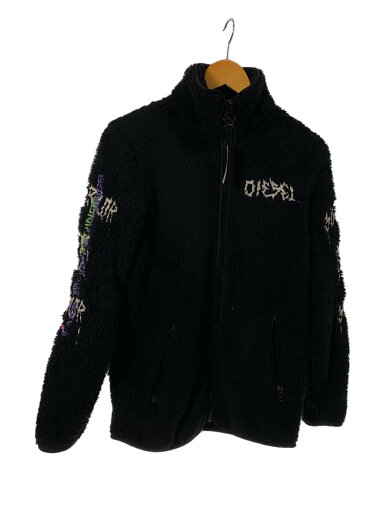 【中古】DIESEL◆フリースジャケット/XS/ポリエステル/BLK/00SYUA-S-FURRY-0GAWB【メンズウェア】 【中古】DIESEL◆フリースジャケット/XS/ポリエステル/BLK/00SYUA-S-FURRY-0GAWB【メンズウェア】