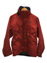 【中古】patagonia◆マウンテンパーカ/S/ナイロン/RED/83834【メンズウェア】