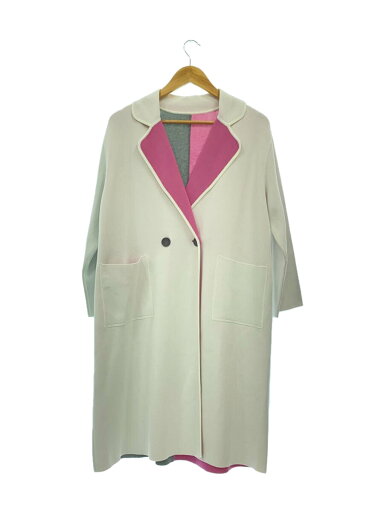 【中古】PS Paul Smith◆コート/S/コットン/WHT/KR.PS.YM.0107【レディースウェア】 【中古】PS Paul Smith◆コート/S/コットン/WHT/KR.PS.YM.0107【レディースウェア】