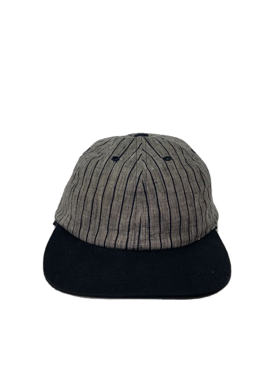 【中古】Sasquatchfabrix.◆キャップ/FREE/コットン/GRY/メンズ/22SS-G0C-001【服飾雑貨他】