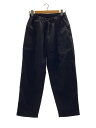【中古】TEATORA◆Wallet Pants CARGO FF/ボトム/3/ポリエステル/ブラック/tt-004C-FF【メンズウェア】