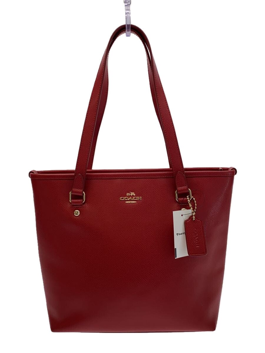 【ブランド】COACH 【ブランドカナ】コーチ 【型番】 【程度】B 【サイズ】 【メインカラー】レッド 【素材・生地】レザー 【キーワード】　　　/ 2025/05/02 セカンドストリート苫小牧東店【4807】【中古】COACH◆トートバッグ_オールレザー/レザー/RED ブランド COACH 型番 カラー レッド 柄 無地 素材・生地 レザー>色・素材について サイズ >サイズ表示について 実寸（cm） 【バッグ】 マチ：11 / 高さ：26 / 幅：26 / 持ち手：55 【その他】 その他サイズ：/ 商品は　セカンドストリート苫小牧東店の店頭にて販売しております。商品に関するお問合わせは、お電話(TEL:0144-82-7391)にて、問合わせ番号：2319435308932をお伝えください。 配送方法やお支払い方法に関するお問い合わせは、サポートセンターまでご連絡をお願いします。 ※お電話の対応は営業時間内のみとなります。お問い合わせフォームでお問い合わせの際はご注文番号をご記入下さい