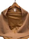 【中古】yori◆ストール/ウール/BEG/無地/レディース/YR1926-109AT【服飾雑貨他】