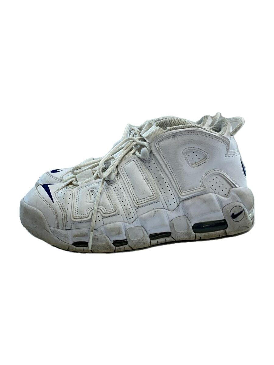 NIKE◆AIR MORE UPTEMPO 96/ハイカットスニーカー/27cm/ホワイト/PVC/DH8011-100