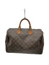 【中古】LOUIS VUITTON◆1)スピーディ30_モノグラム・キャンバス_BRW/PVC/BRW【バッグ】(4)